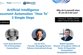 Artificial Intelligence Document Automation: “How To” 3 simple steps webinar takeaways