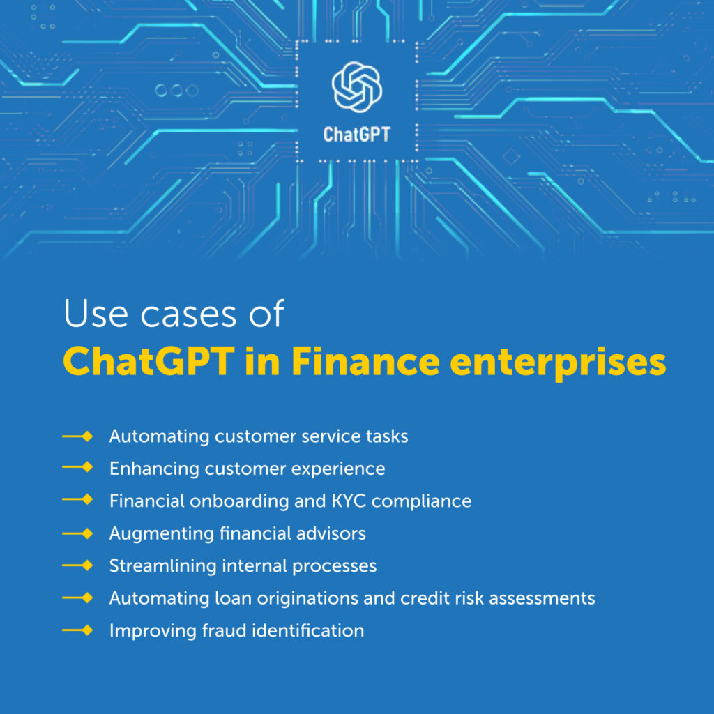 Use Cases ChatGpt in finance