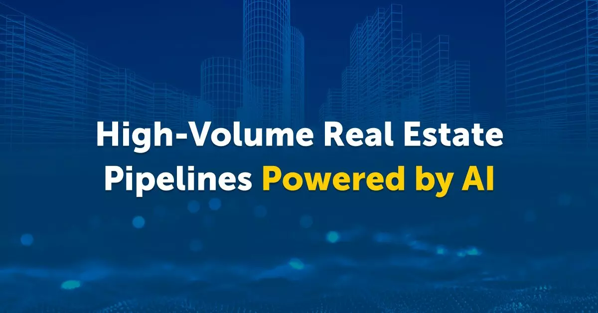 AI for High-Volume Real Estate Pipelines: Managing More Deals Without Adding Headcount