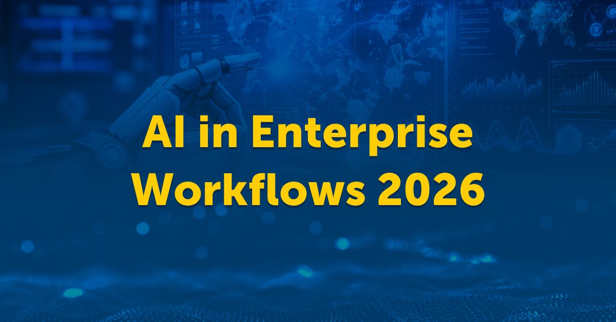 The Shift from Using AI to Running Enterprise Workflows with It The Shift from Using AI to Running Enterprise Workflows with It