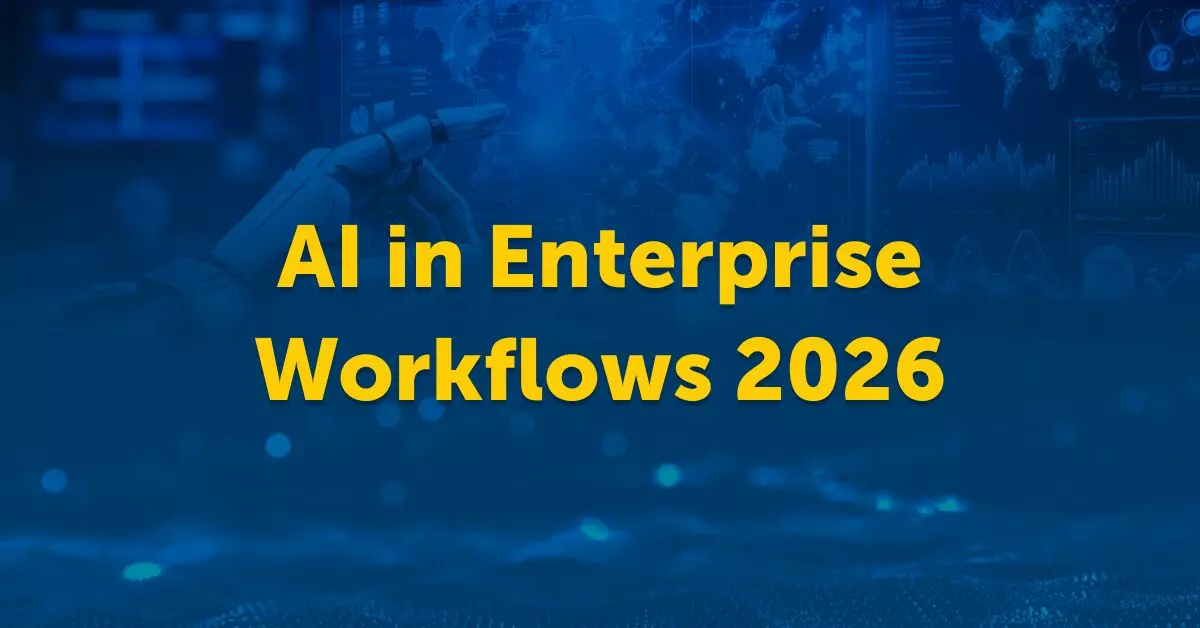 The Shift from Using AI to Running Enterprise Workflows with It